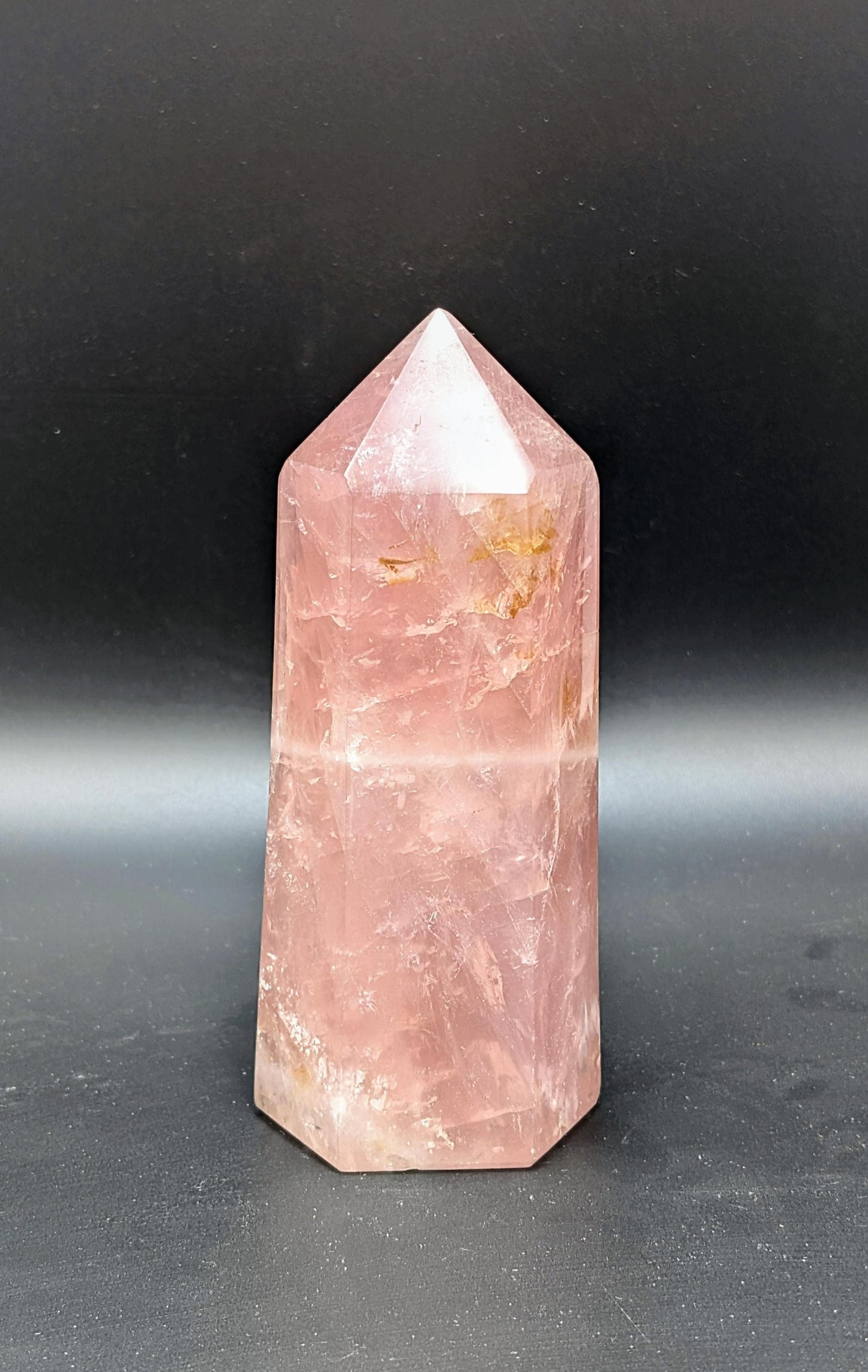 Large Rose Quartz Crystal Prism / Tower (#12)