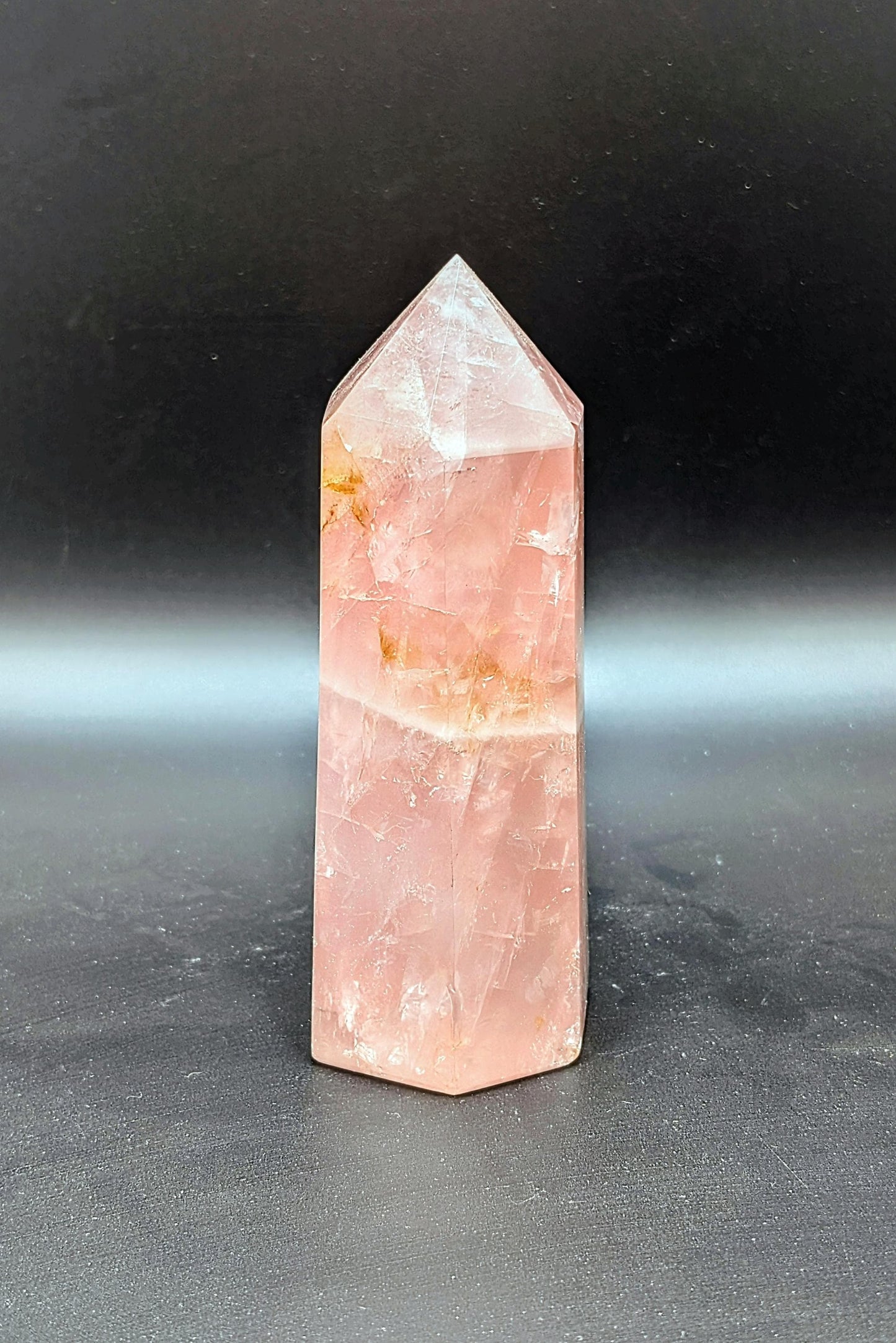 Large Rose Quartz Crystal Prism / Tower (#12)