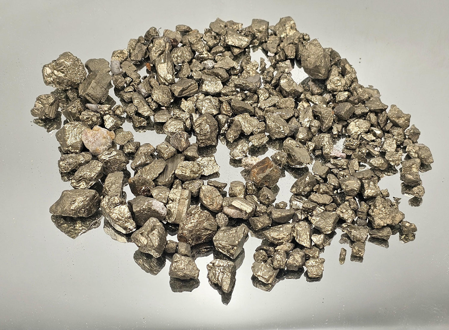 Raw Small Pyrite Crystals Large 500g Batch 1-2cm