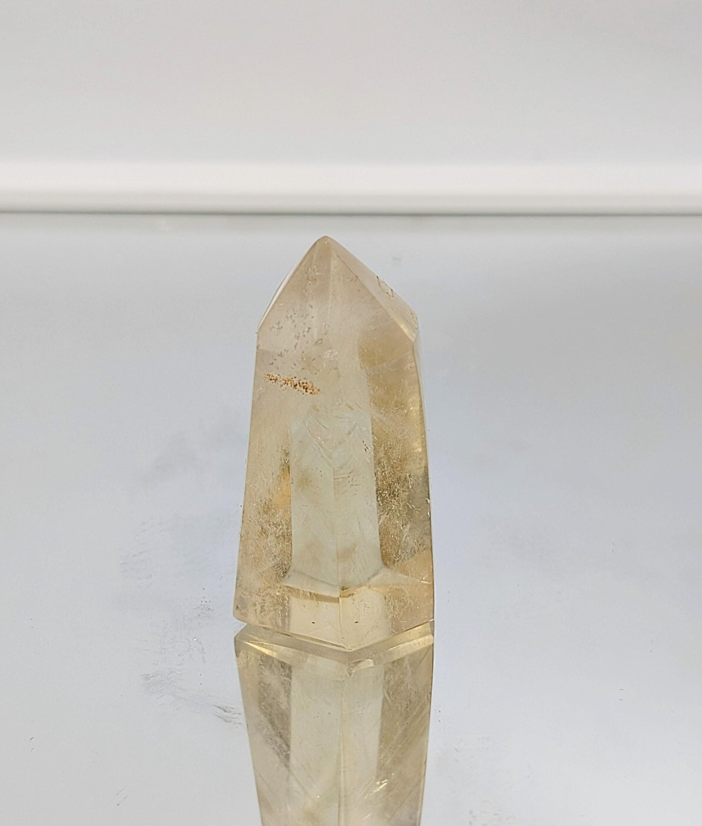 Madagascan Citrine Crystal Prism - Tower Natural (#16)