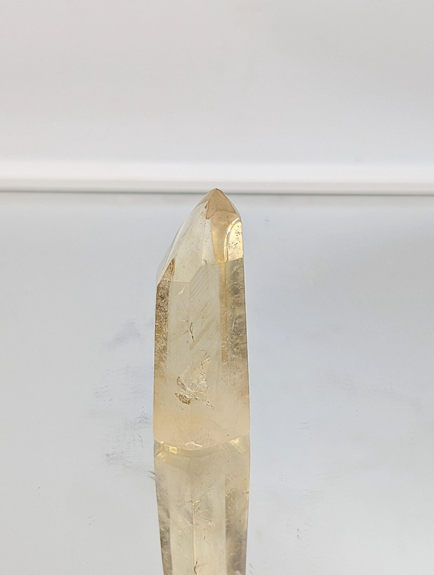 Madagascan Citrine Crystal Prism - Tower Natural (#15)