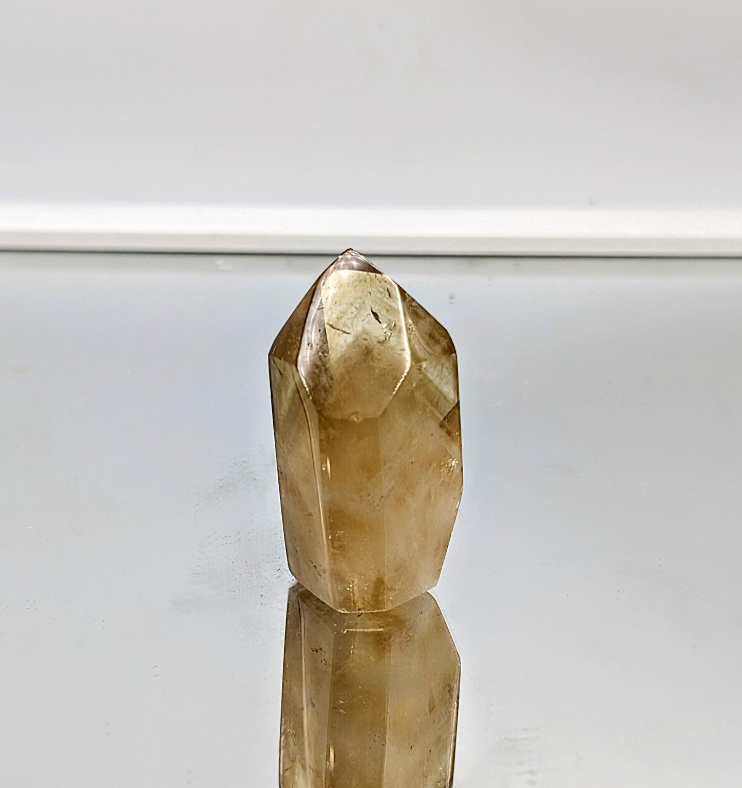 Madagascan Citrine Crystal Prism - Tower , Natural (#12)