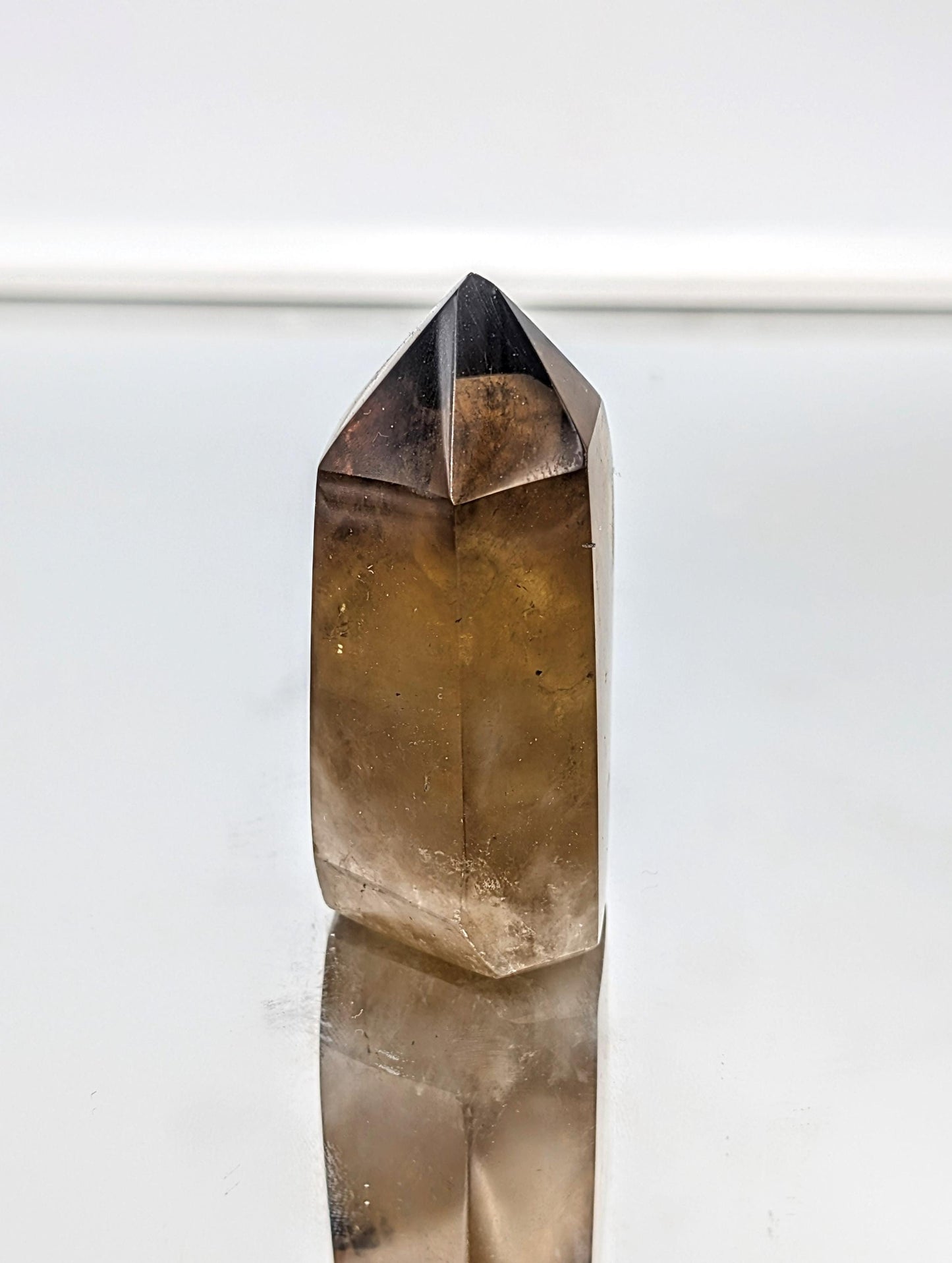 Madagascan Citrine Crystal Prism - Tower , Natural (#14)