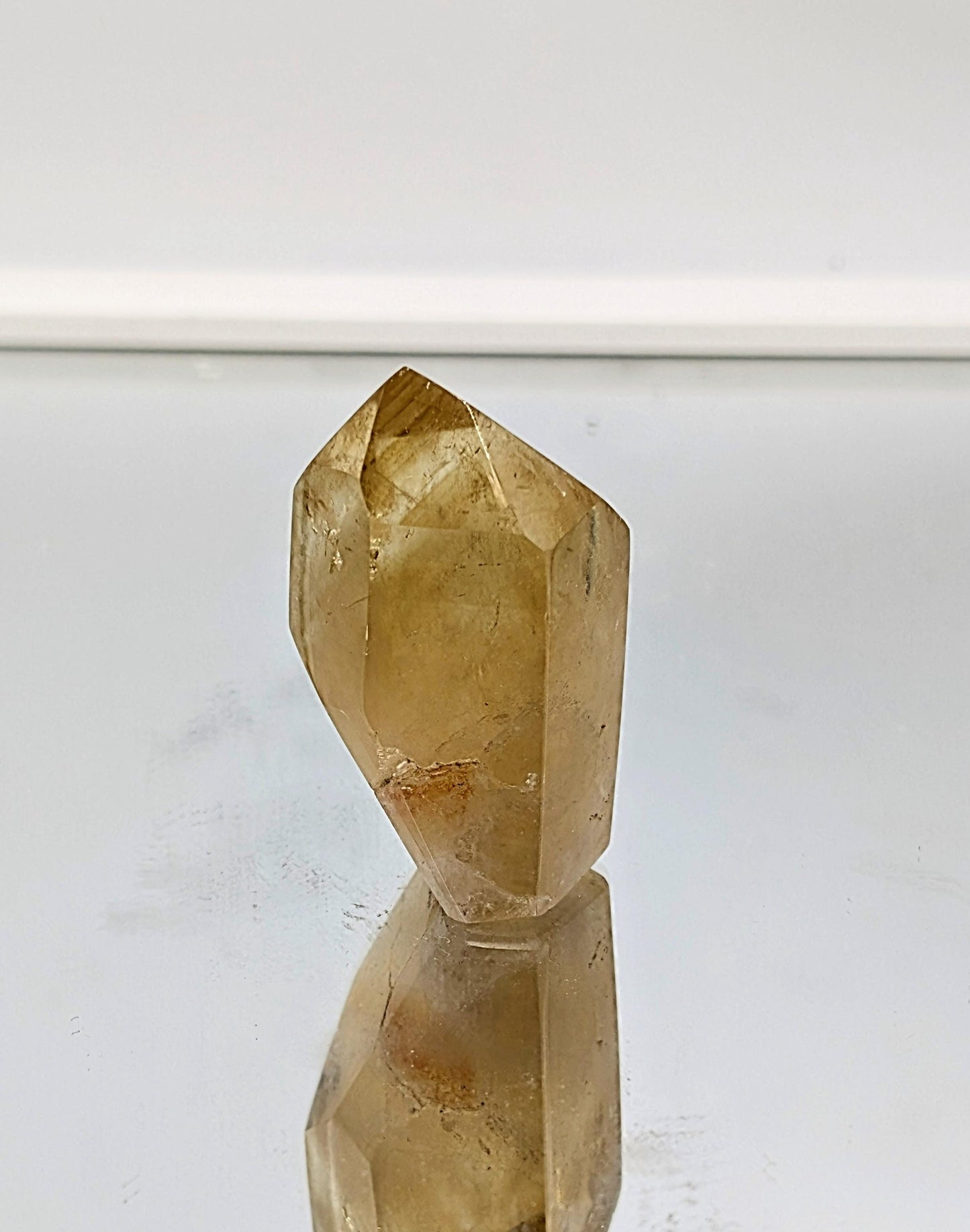 Madagascan Citrine Crystal Prism - Tower , Natural (#12)