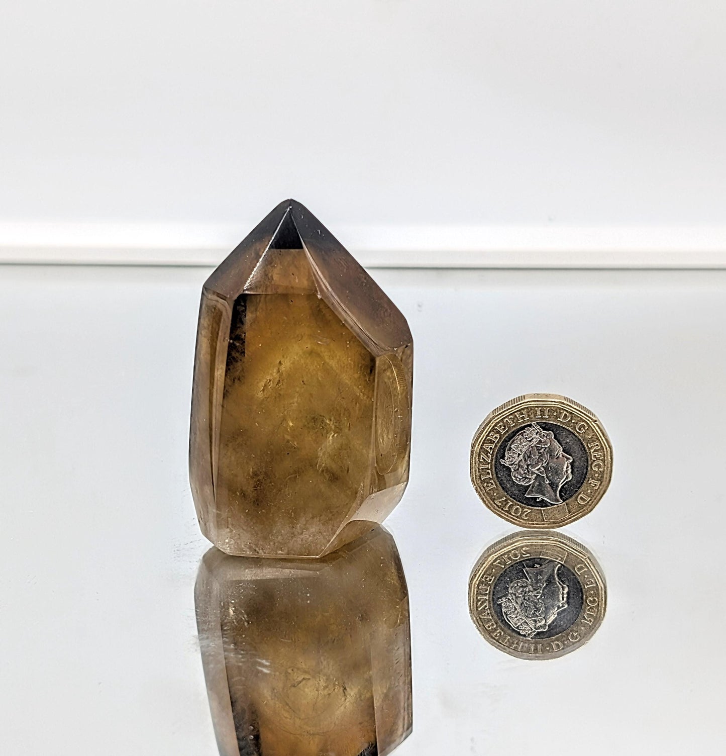 Madagascan Citrine Crystal Prism - Tower , Natural (#14)