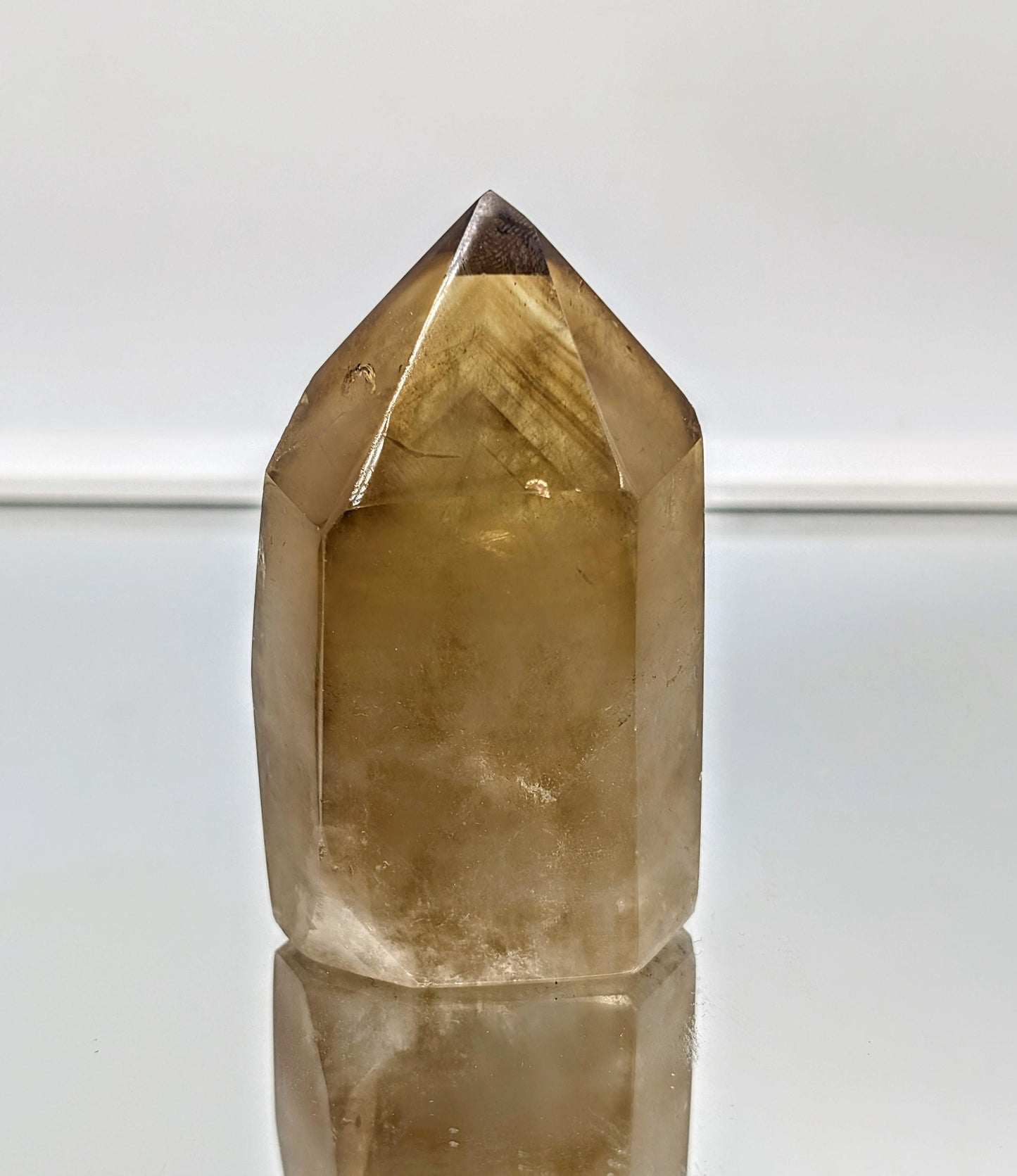 Madagascan Citrine Crystal Prism - Natural (#11)