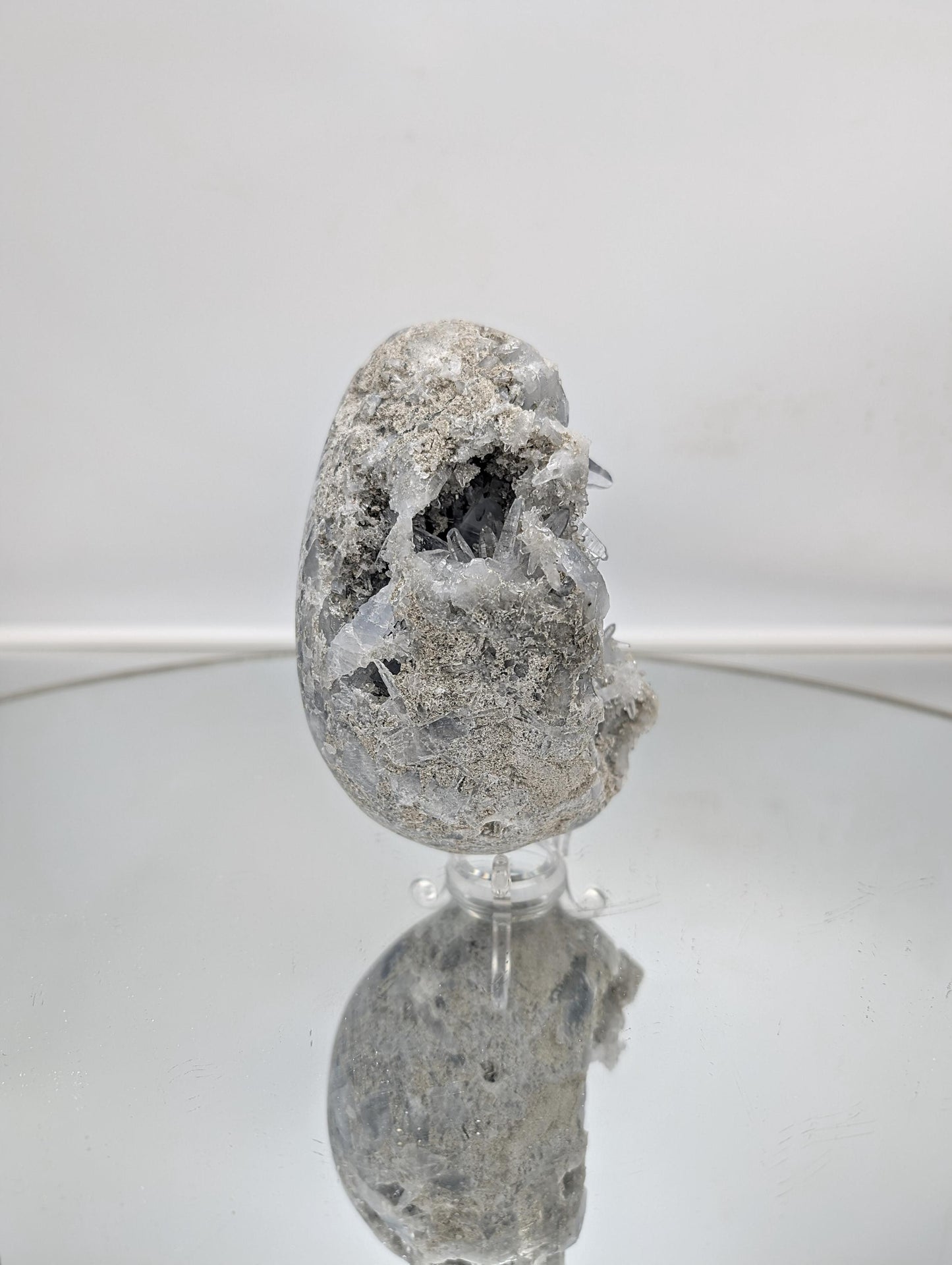 Large Celestite Crystal Egg (DP)