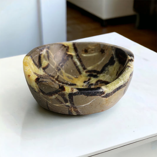 Septarian Crystal Bowl Great Gift Unique Home Art Décor