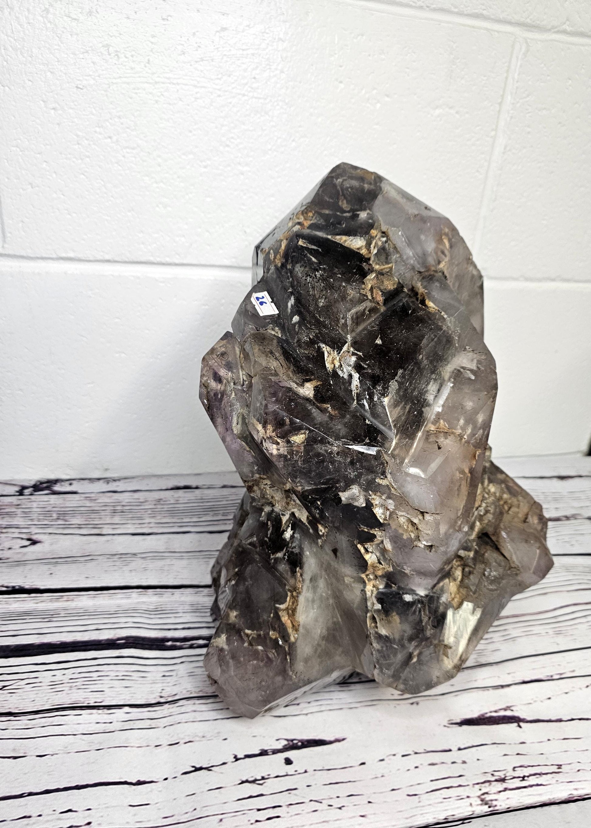 Large Elestral Amethyst Crystal 