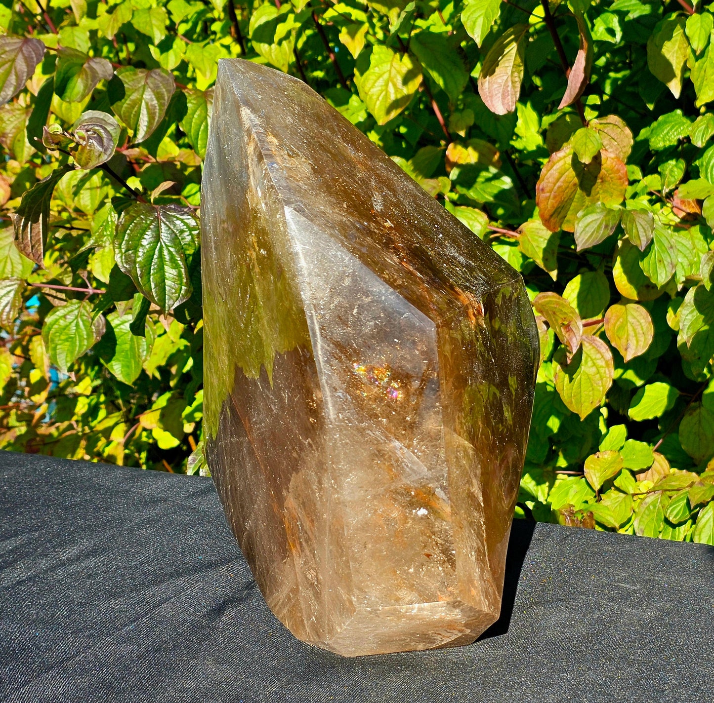 Large smokey quartz crystal