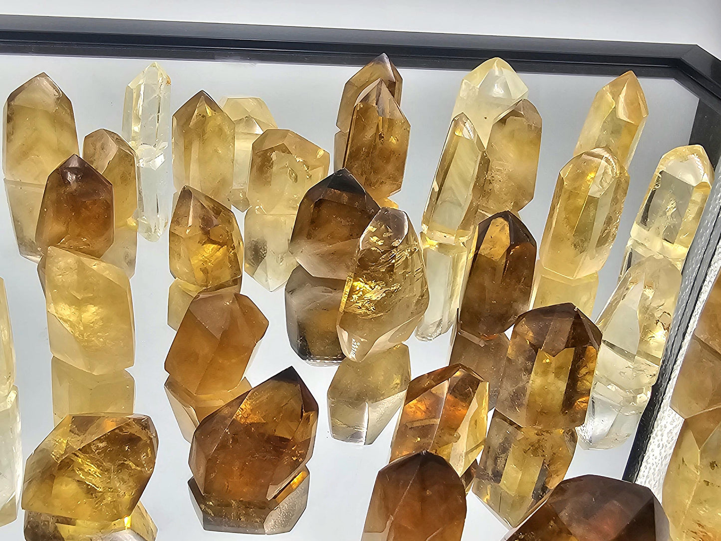 Small quality citrine towers untreated