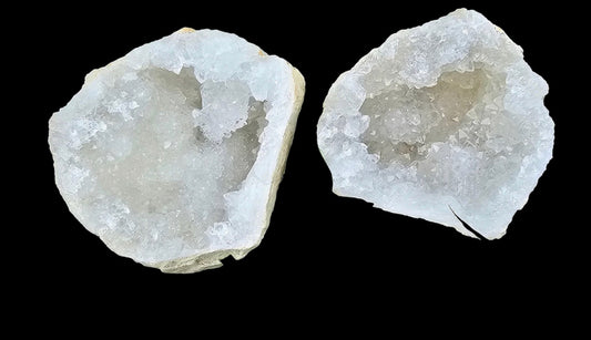 break open your own quartz crystal geode