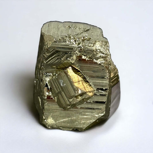 11) Small Pyrite Crystal Cube