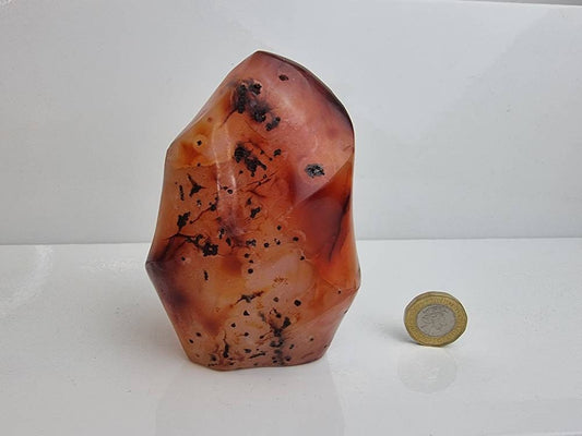 dark orange carnelian flame