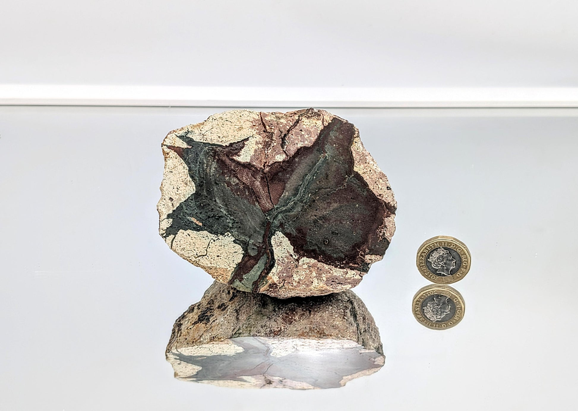 Richly detailed Agate Geode for interior display