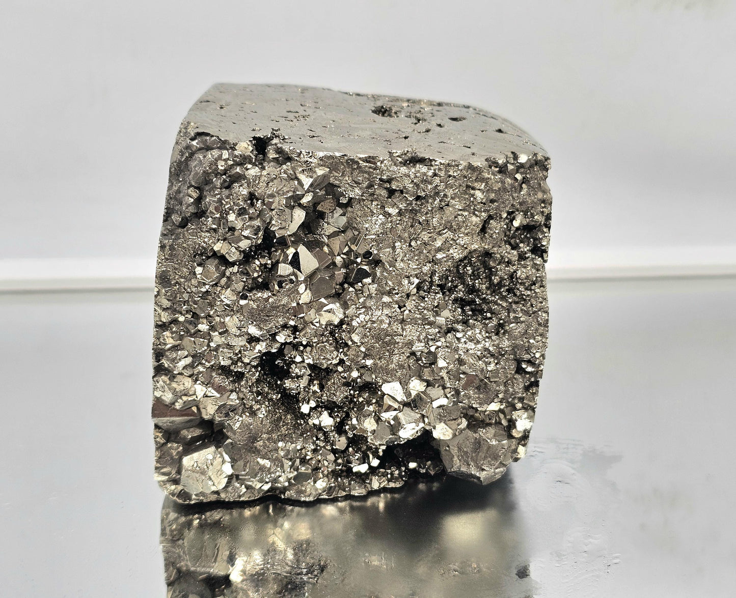 Luxury pyrite cube crystal for collectors and displays