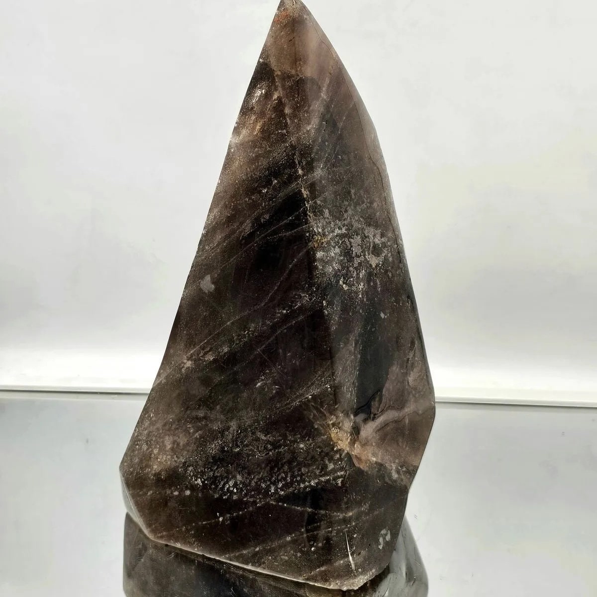 extra large natural smokey quartz crystal