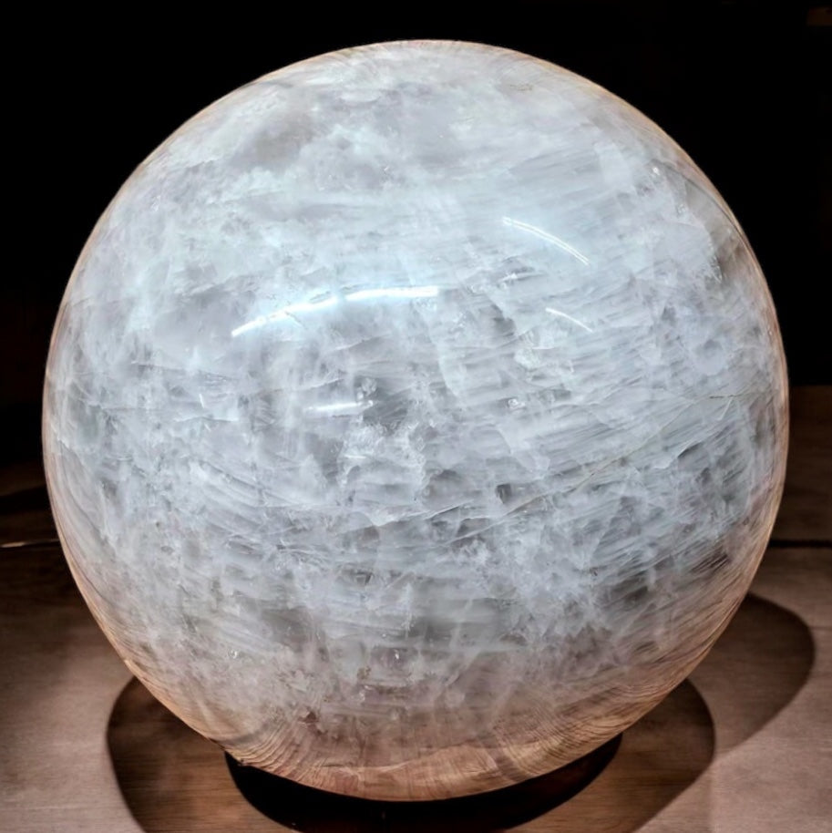 giant quartz crystal sphere
