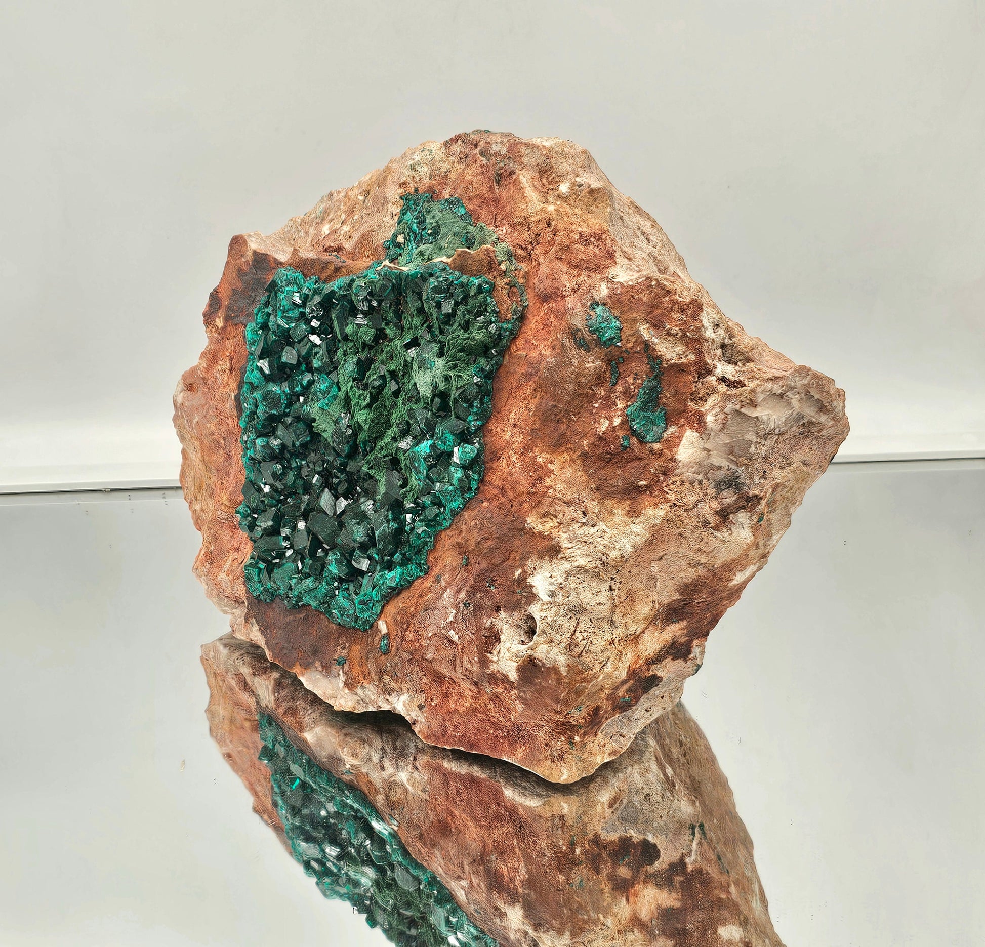 high quality big dioptase crystal