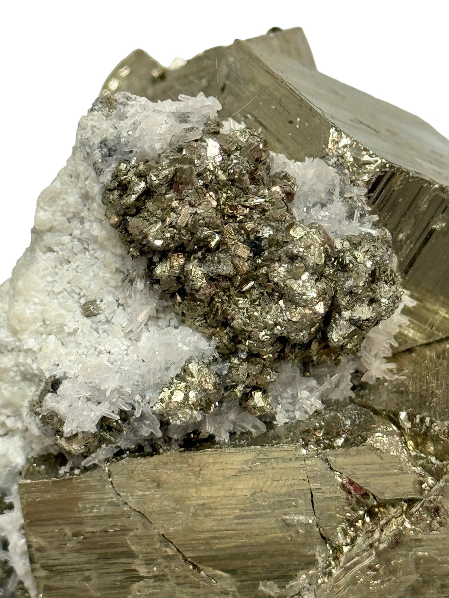 5) Pyrite Crystal Cube