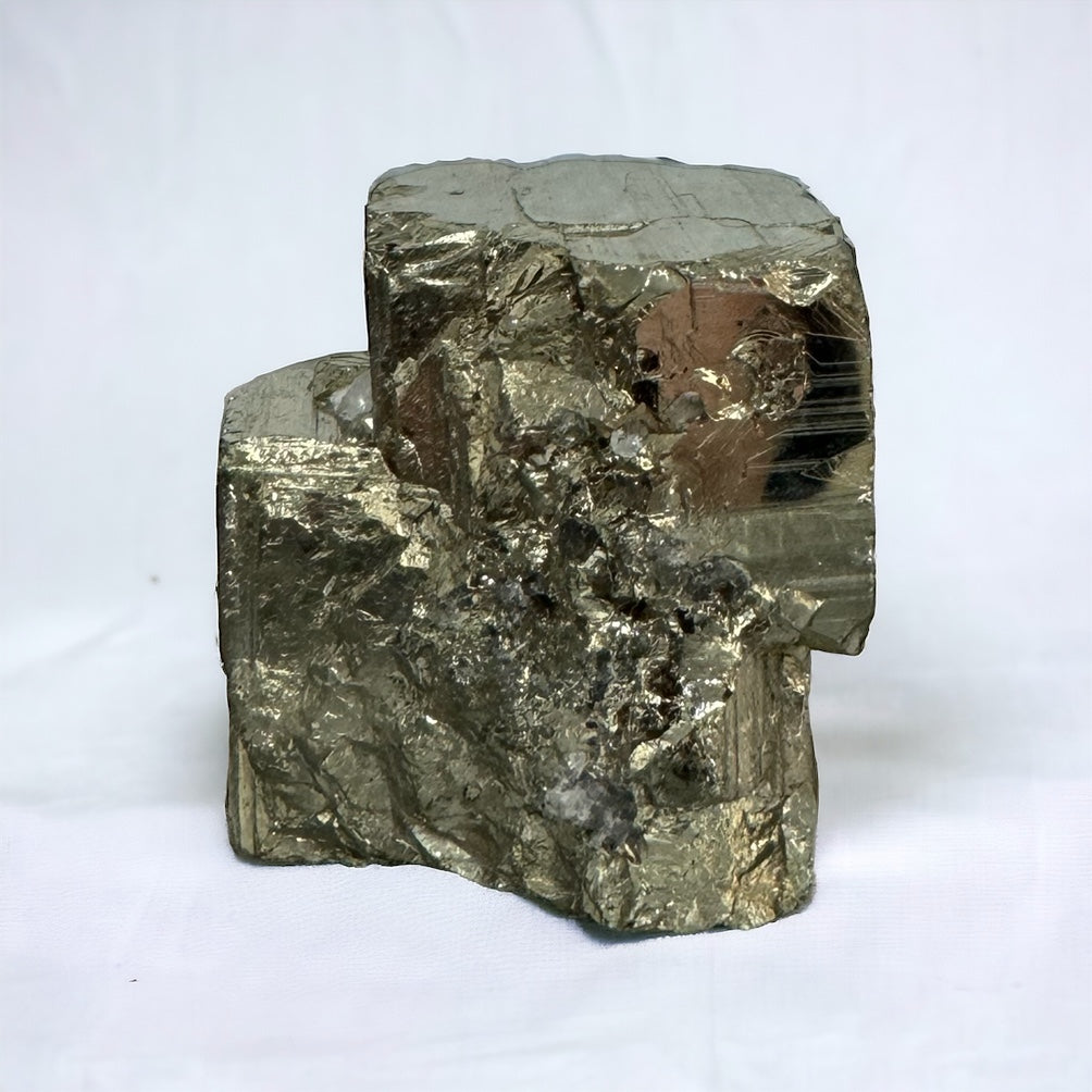 12) Small Pyrite Crystal Cube