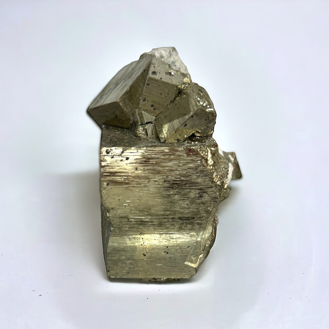 5) Pyrite Crystal Cube