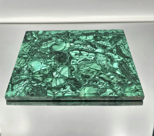 large high quality malachite plate