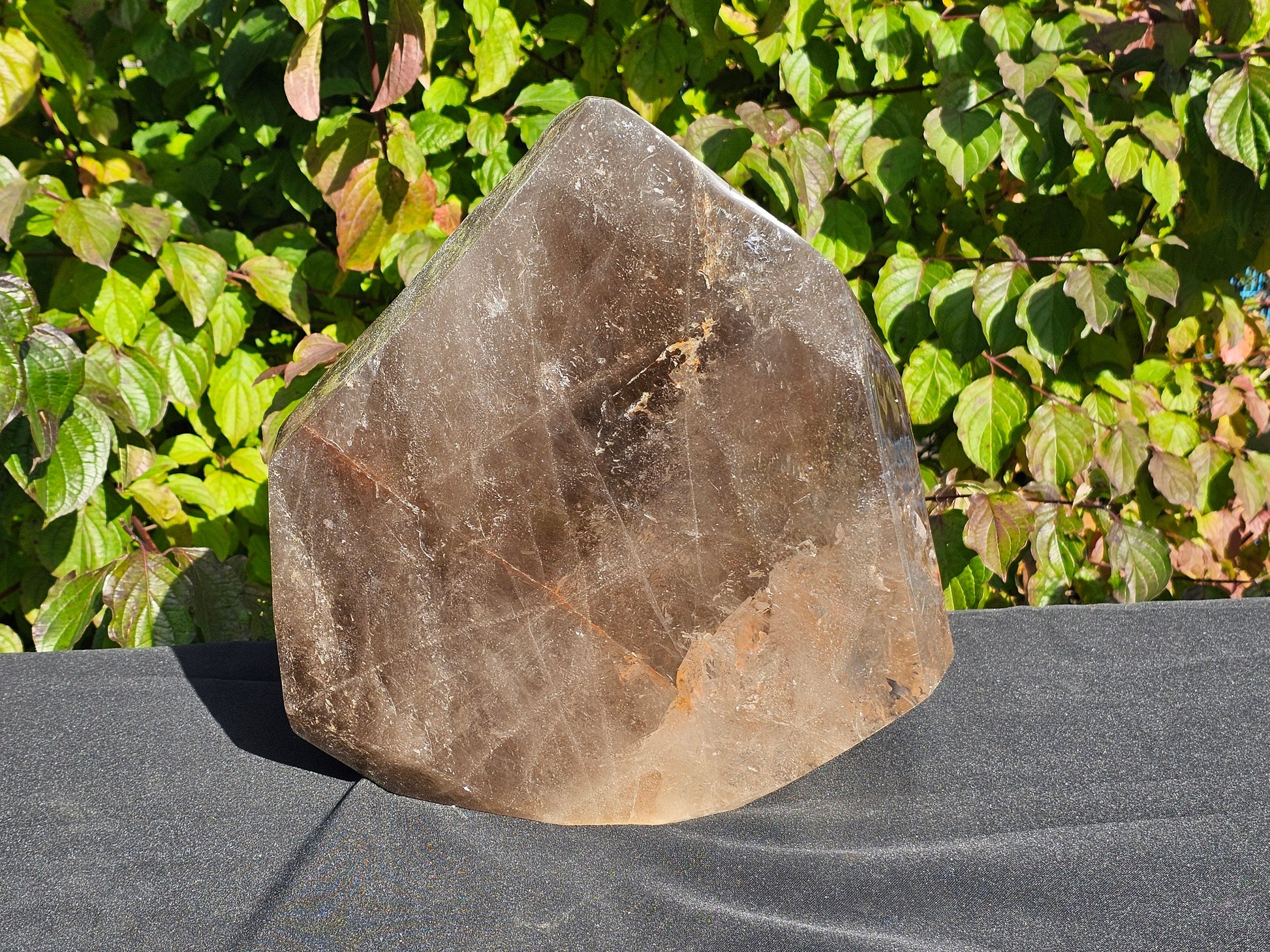 large interior design crystals smokey quartz