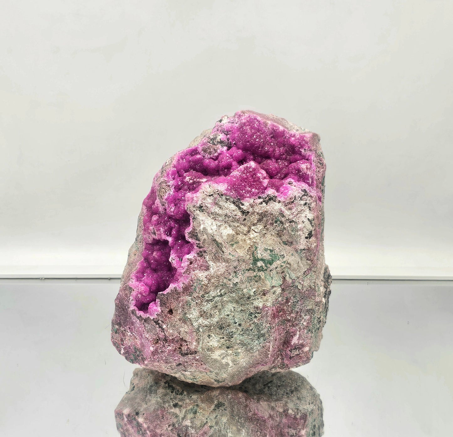 large pink cobalt calcite crystal