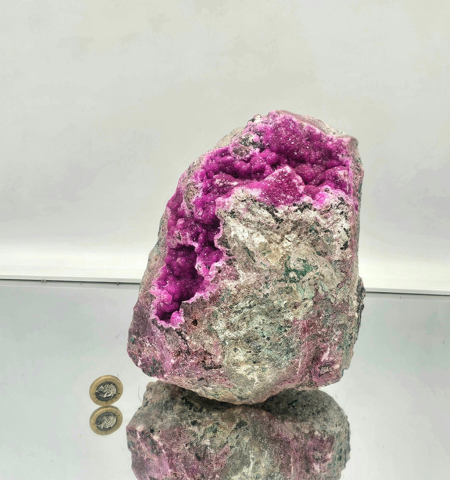 large pink cobaltoan calcite crystal