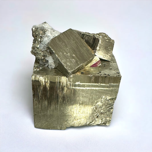 5) Pyrite Crystal Cube