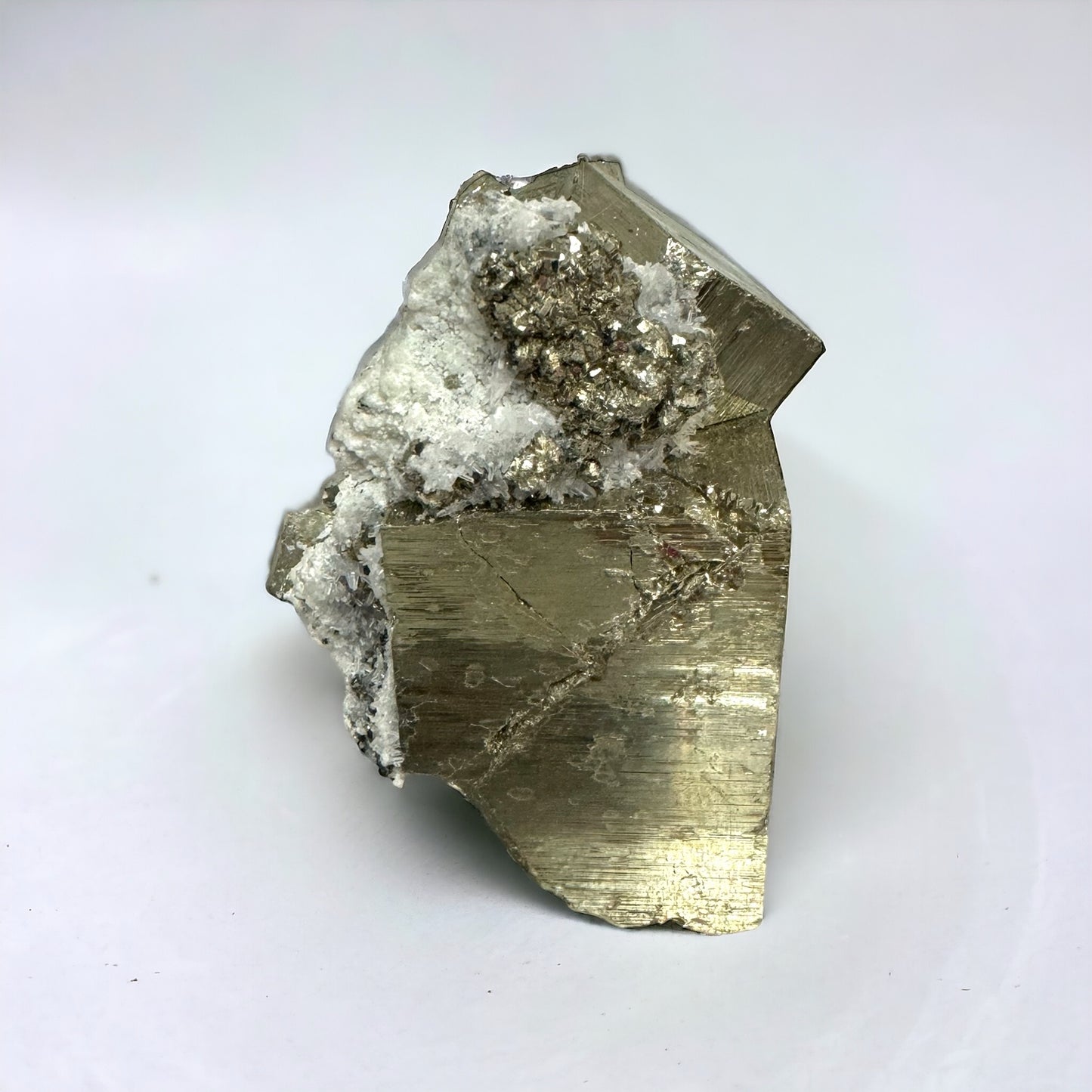 5) Pyrite Crystal Cube