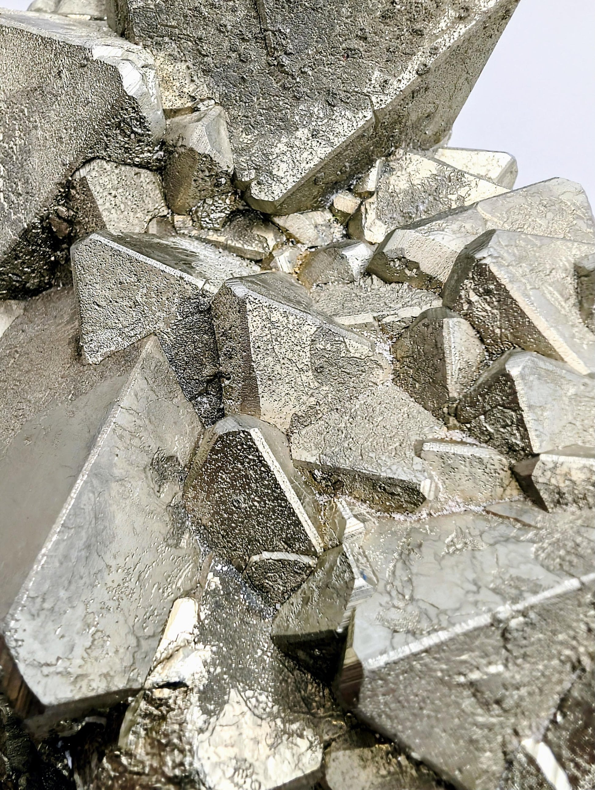 A luxurious octahedral Pyrite crystal for home styling.