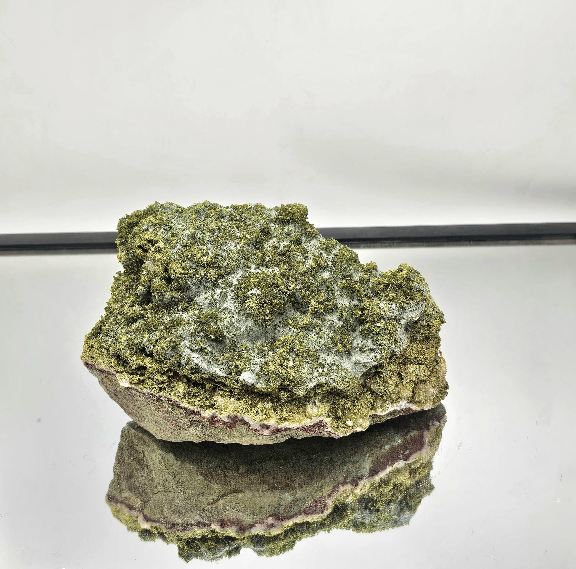 Pistachio Green Crystal – Forest Epidote and Quartz.