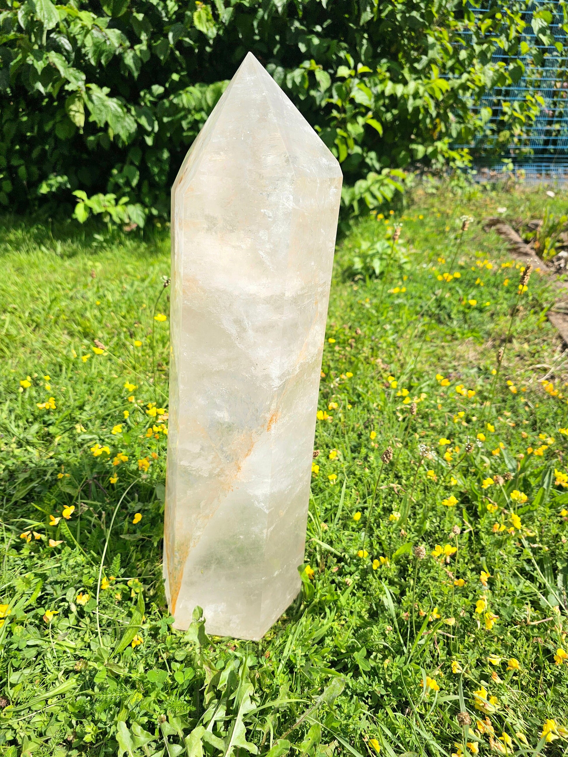 premium huge quartz crystal 20kg