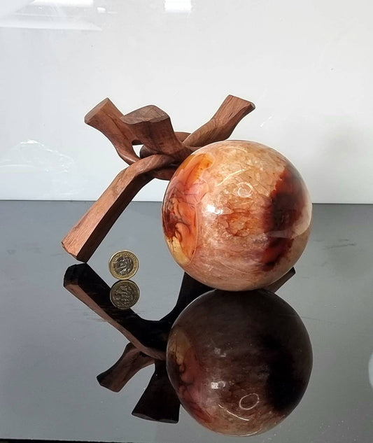 premium large carnelian sphere