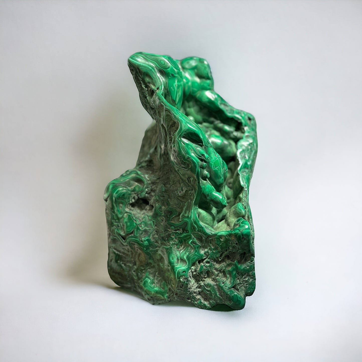 #7 The 'Yeux Verts' Extra Large Malachite Crystal