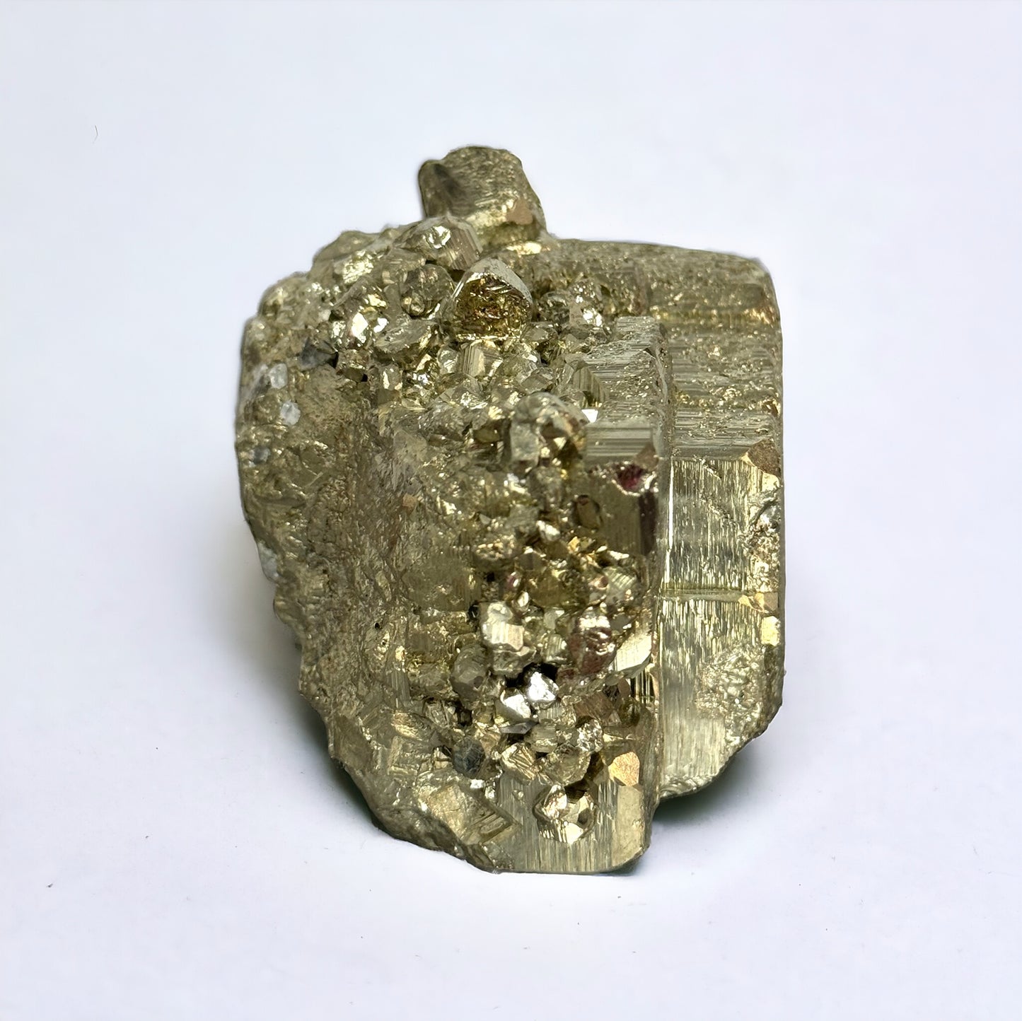 4) Pyrite Crystal Cube