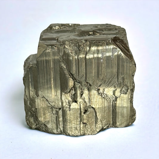 3) Pyrite Crystal Cube