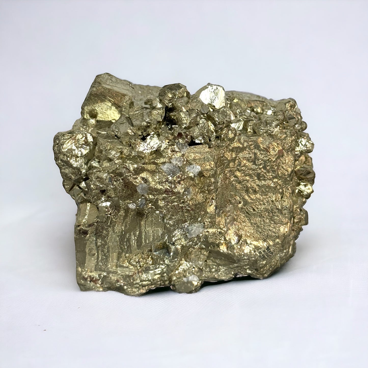 4) Pyrite Crystal Cube