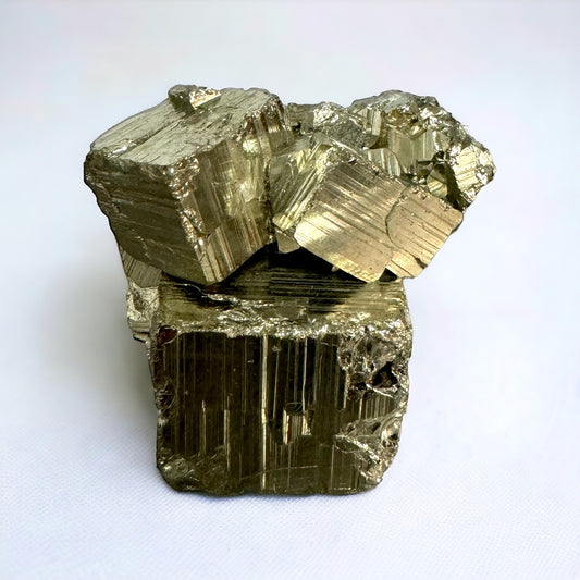 10) Small Pyrite Crystal Cube