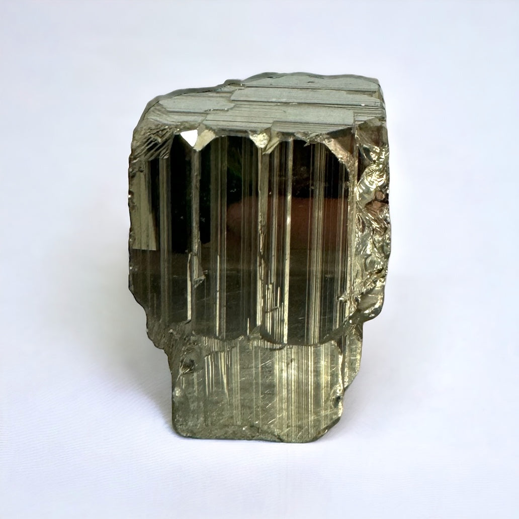 12) Small Pyrite Crystal Cube