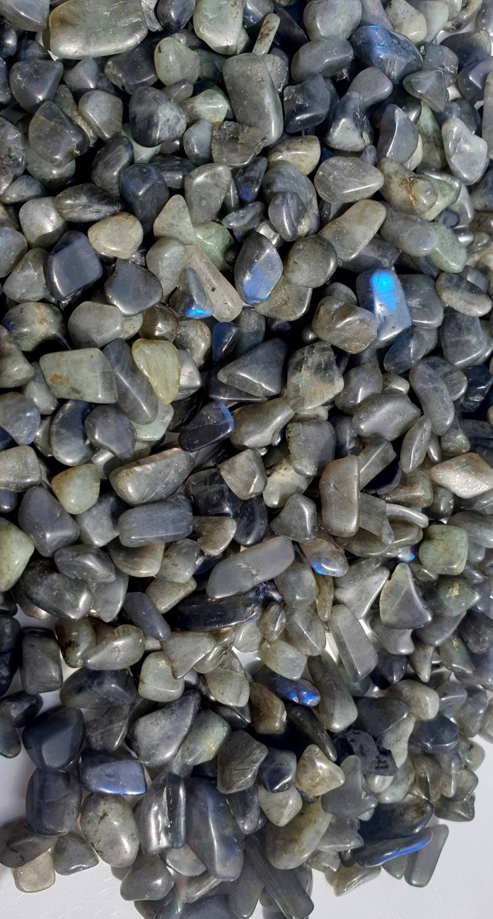 Small Labradorite Crystal Tumblestones 50g Bags