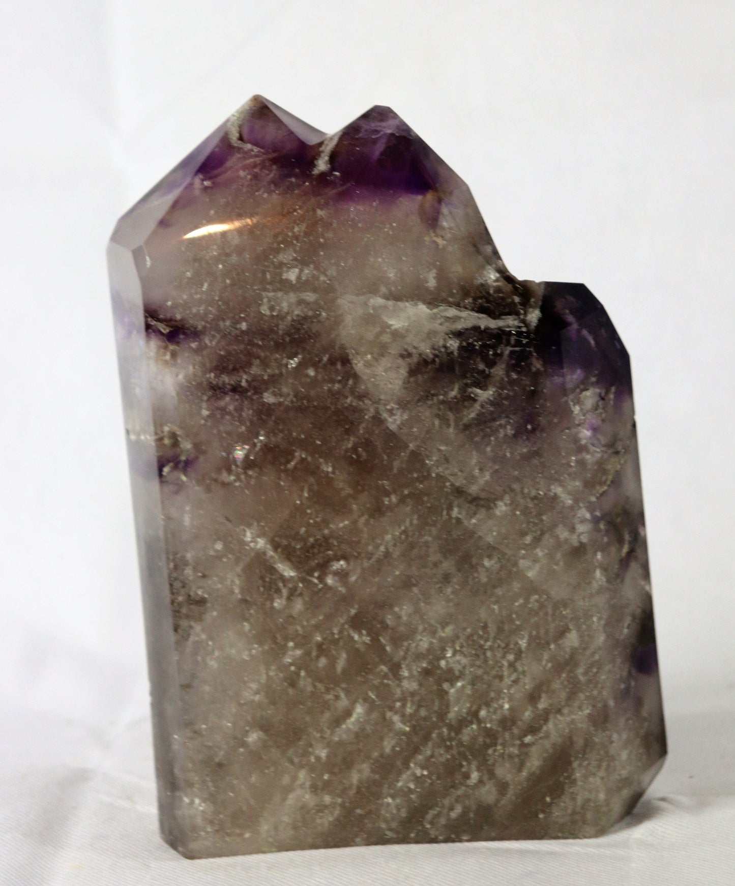 Elestial Amethyst Crystal , Polished High Grade Madagascar Display Piece Home Decor 3KG