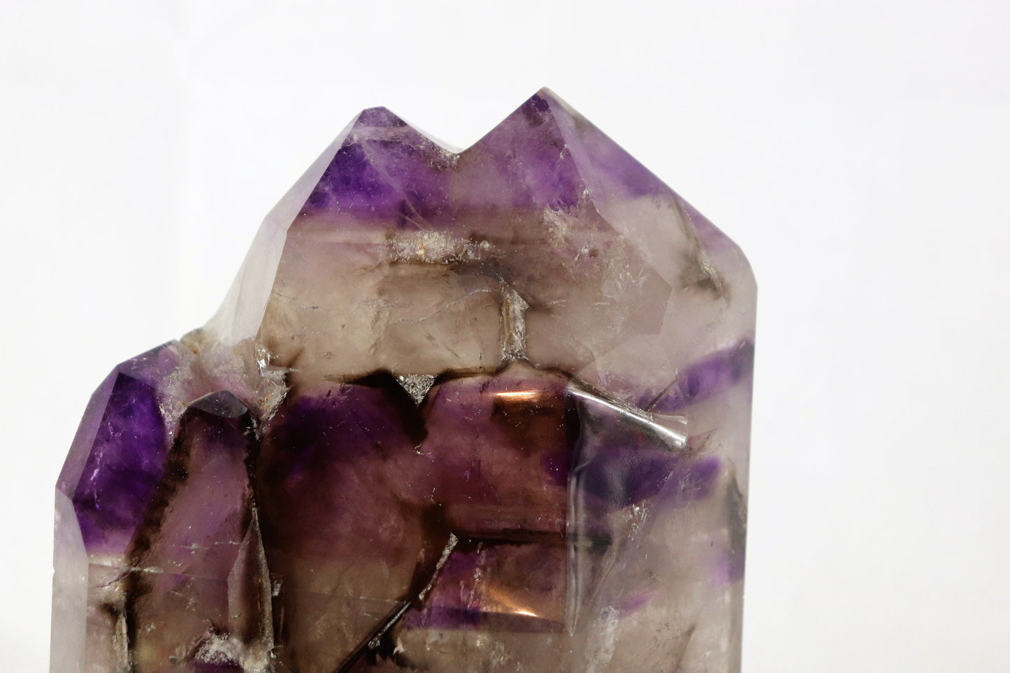 Elestial Amethyst Crystal , Polished High Grade Madagascar Display Piece Home Decor 3KG