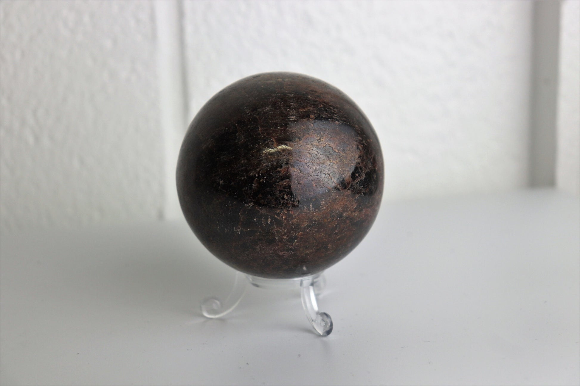 Large Garnet Crystal Sphere