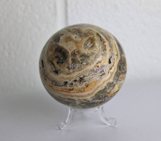 Bumble Bee Calcite Crystal Sphere 