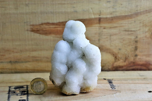 68) Quartz Crystal Stalactite Coral / Spirit / Cactus