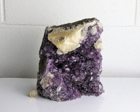  Large Amethyst Crystal Geode Freestanding