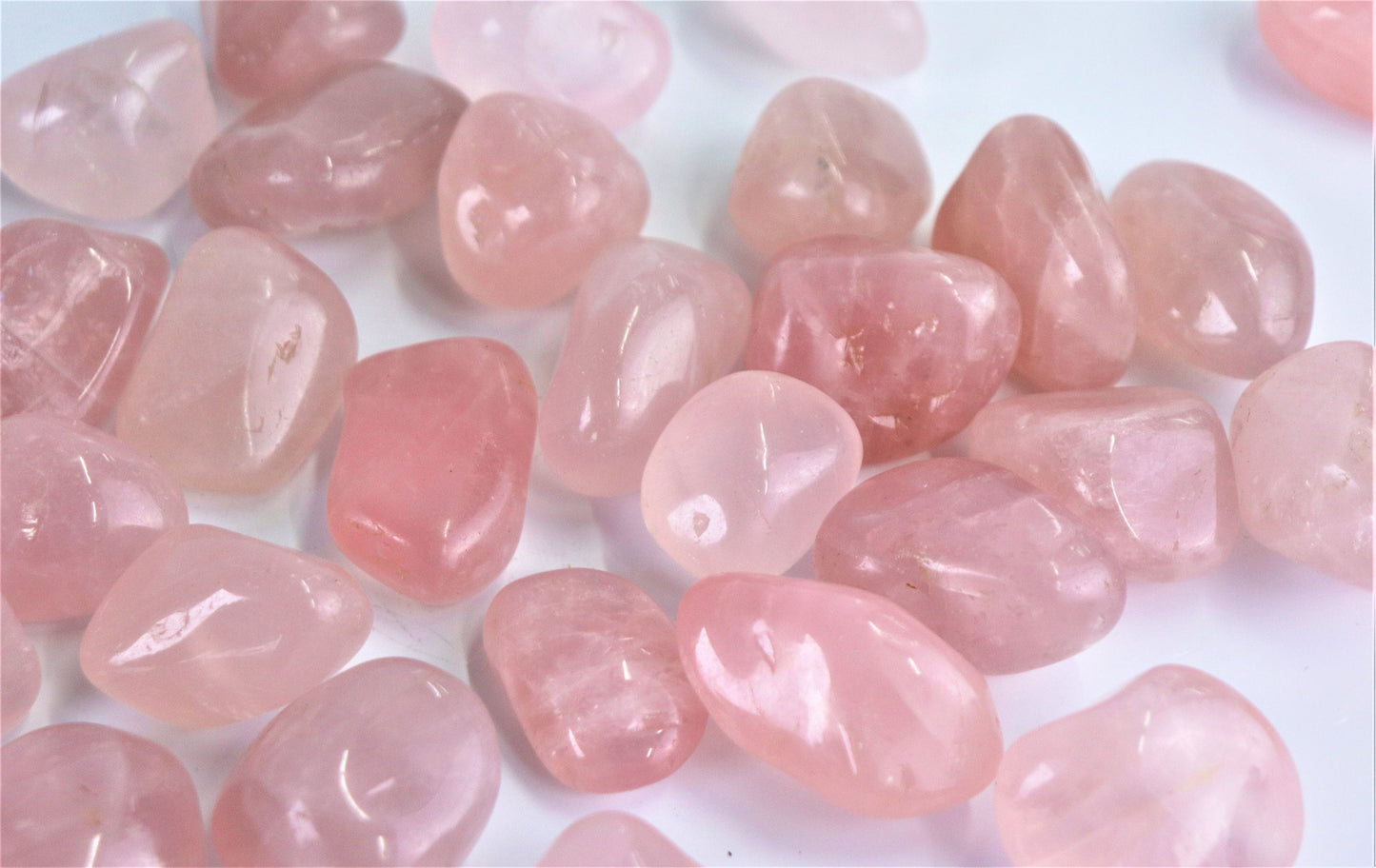 Rose Quartz Crystal Tumble Stone  X1- Madagascar